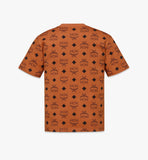 MCM Men's Maxi Monogram Print T-Shirt in Organic Cotton