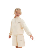 Katee's Kids' Fleece-Lined Relaxed Shorts Soft Cotton Blend