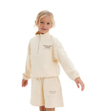 Katees Kids Girl's Cozy Half-Zip Sweater – Soft Cotton