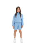 Katee's Kids' Fleece-Lined Relaxed Shorts Soft Cotton Blend
