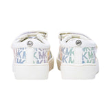 Michael Kors Kids JEM Monogram Velcro Closure Sneakers
