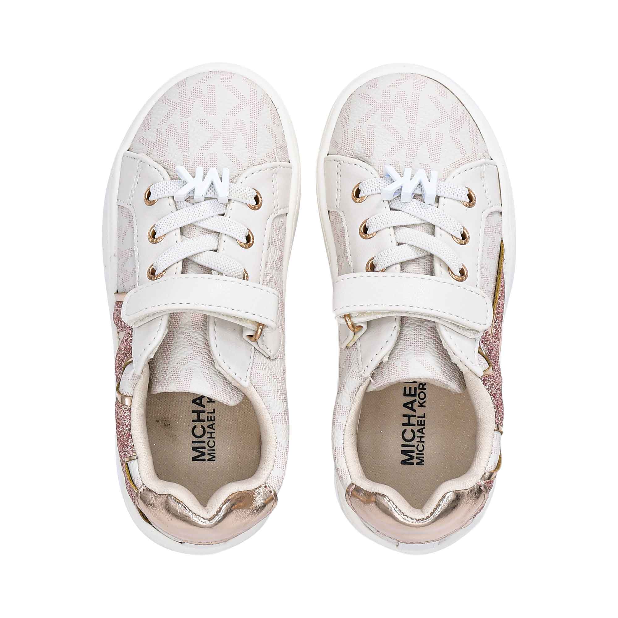 Michael Kors Kids JEM AIRIN PS Logo Embossed Low Top Sneakers | GCC | Girl | Girls | Kids and Teens Girl Shoes | Kids and Teens Girl Sneakers | Kids Girls (3 YRS -16 YRS) Michael Kors Kids JEM AIRIN PS Logo Embossed Low Top Sneakers | GCC | Girl | Girls | Kids and Teens Girl Shoes | Kids and Teens Girl Sneakers | Kids Girls (3 YRS -16 YRS)