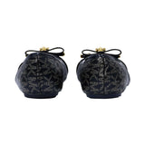 Michael Kors Kids Girls Kenya Lock Logo Monogram Ballerinas