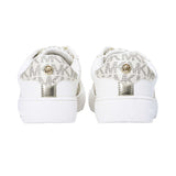 Michael Kors Kids JEM MAXINE Monogram Lace Up Sneakers