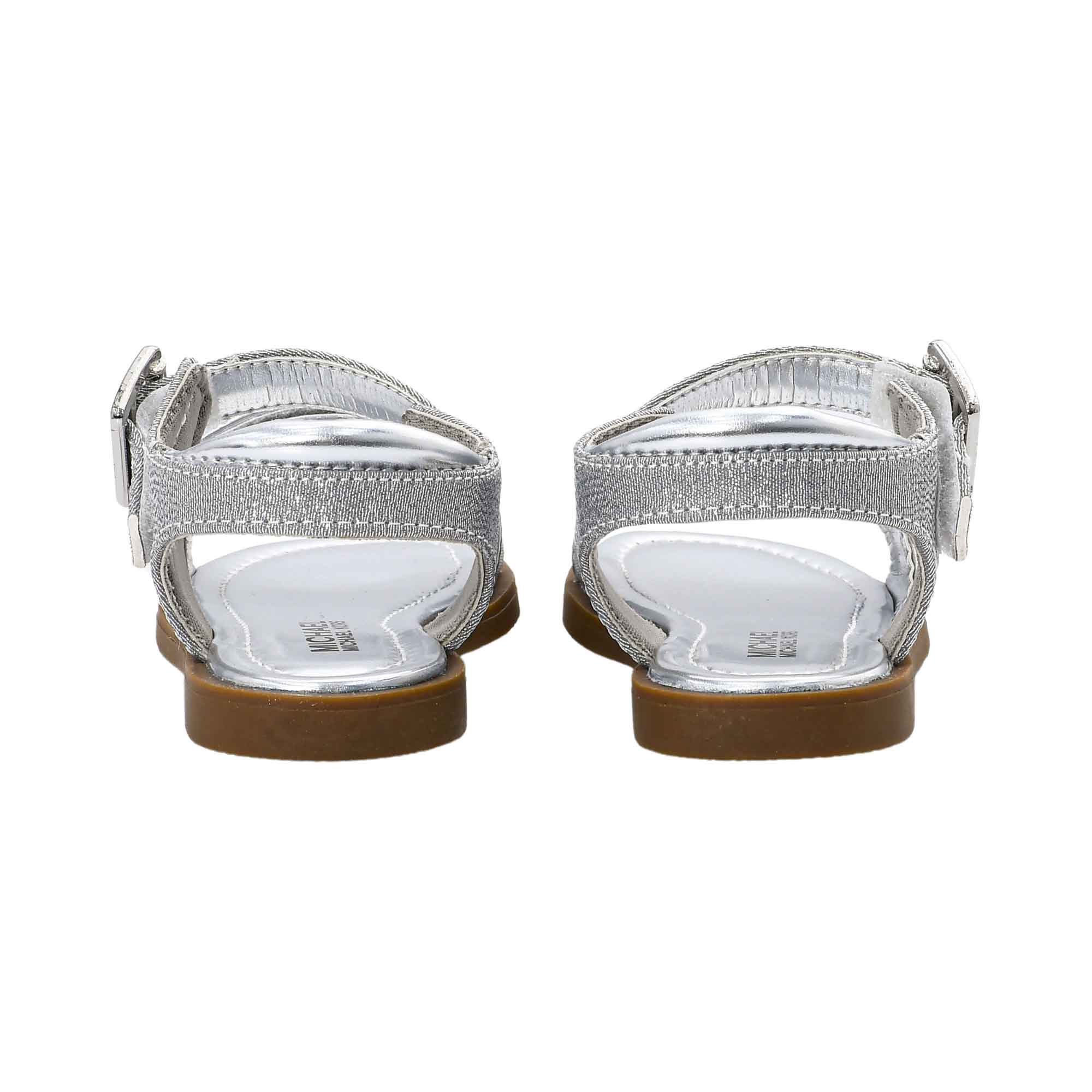 Michael Kors Kids Girl's Silver Sandal | GCC | Kids and Teens | Kids and Teens Girl Shoes | Kids and Teens Sandals | Kids and Teens Shoes | Kids Girls (3 YRS -16 YRS) | Kids Girls Sandal | Kids Teen Collection | new-season-2025 Michael Kors Kids Girl's Silver Sandal | GCC | Kids and Teens | Kids and Teens Girl Shoes | Kids and Teens Sandals | Kids and Teens Shoes | Kids Girls (3 YRS -16 YRS) | Kids Girls Sandal | Kids Teen Collection | new-season-2025