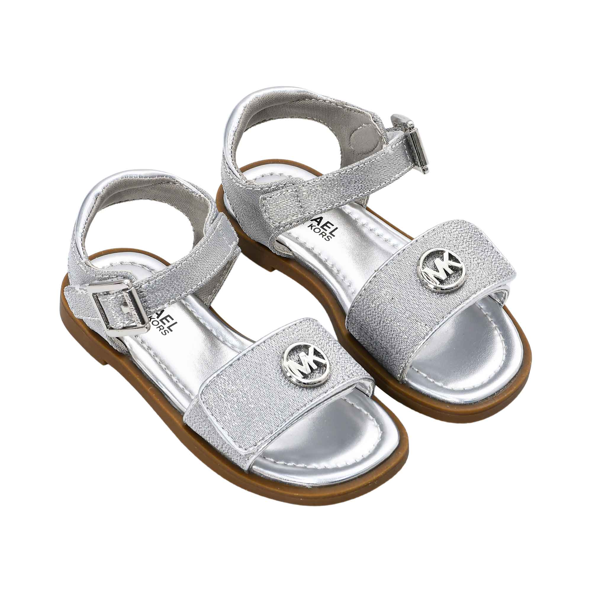 Michael Kors Kids Girl's Silver Sandal | GCC | Kids and Teens | Kids and Teens Girl Shoes | Kids and Teens Sandals | Kids and Teens Shoes | Kids Girls (3 YRS -16 YRS) | Kids Girls Sandal | Kids Teen Collection | new-season-2025 Michael Kors Kids Girl's Silver Sandal | GCC | Kids and Teens | Kids and Teens Girl Shoes | Kids and Teens Sandals | Kids and Teens Shoes | Kids Girls (3 YRS -16 YRS) | Kids Girls Sandal | Kids Teen Collection | new-season-2025