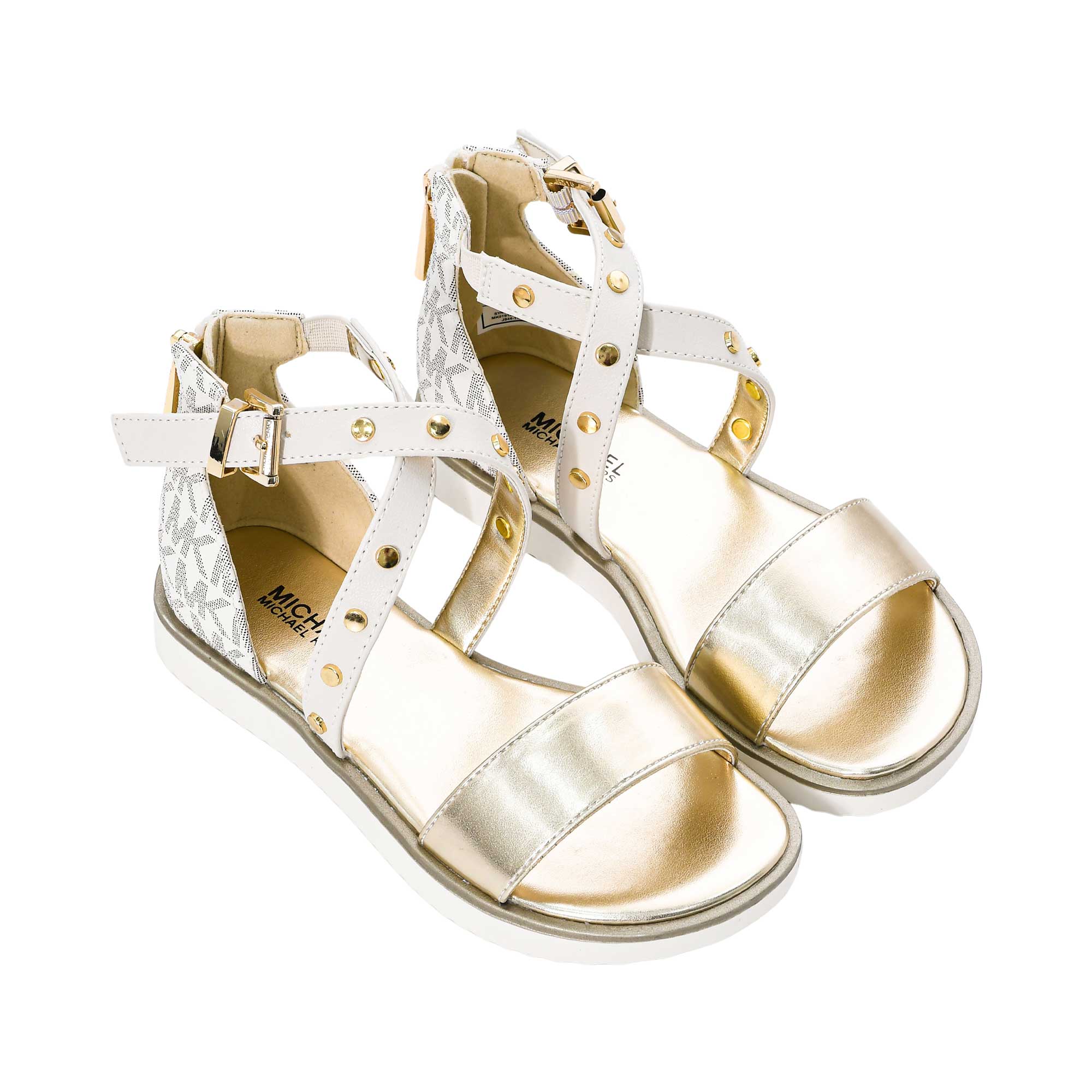 Michael Kors Kids Girl's Gold Sandal | GCC | Kids and Teens | Kids and Teens Girl Shoes | Kids and Teens Girl's Sandals & Slippers | Kids and Teens Shoes | Kids Girls (3 YRS -16 YRS) | Kids Teen Collection | new-season-2025 Michael Kors Kids Girl's Gold Sandal | GCC | Kids and Teens | Kids and Teens Girl Shoes | Kids and Teens Girl's Sandals & Slippers | Kids and Teens Shoes | Kids Girls (3 YRS -16 YRS) | Kids Teen Collection | new-season-2025