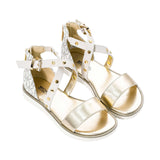 Michael Kors Kids Girl's Gold Sandal