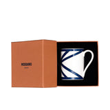 Missoni Home Nastri Blue Luxury Box Mug Cup