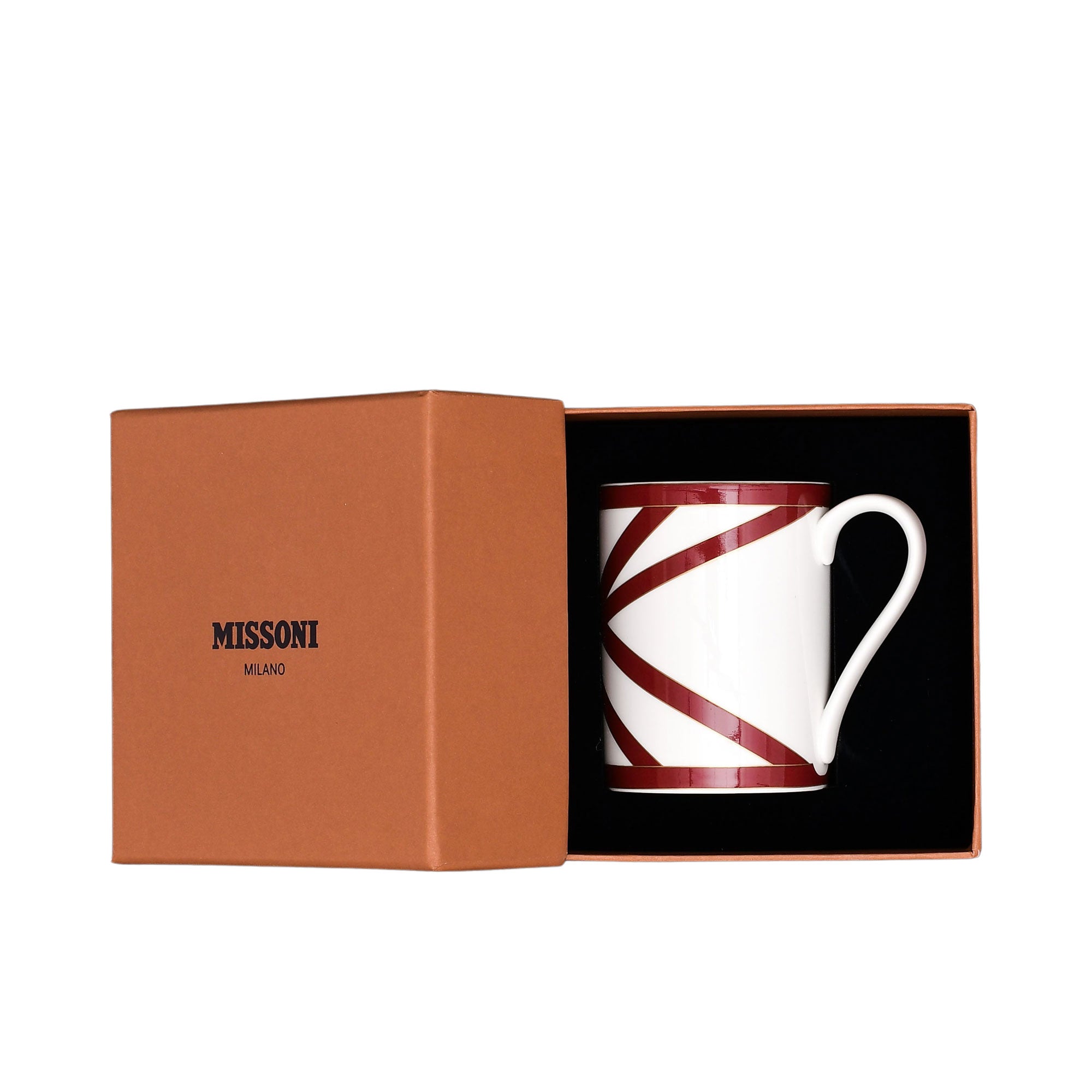 Missoni Home Nastri Bordeaux Luxury Box Mug Cup | Ceramic Mugs and Cups | Drinkware | Home and Furniture Home | Home and Furniture Home Drinkware | Mug | mugs | QND 23 Missoni Home Nastri Bordeaux Luxury Box Mug Cup | Ceramic Mugs and Cups | Drinkware | Home and Furniture Home | Home and Furniture Home Drinkware | Mug | mugs | QND 23
