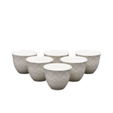 Missoni Home Zigzag White Luxury box Set 6 Pcs Arabic Cup