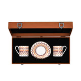 Missoni Home Ceramic Set of Saucer & Coffee Cups