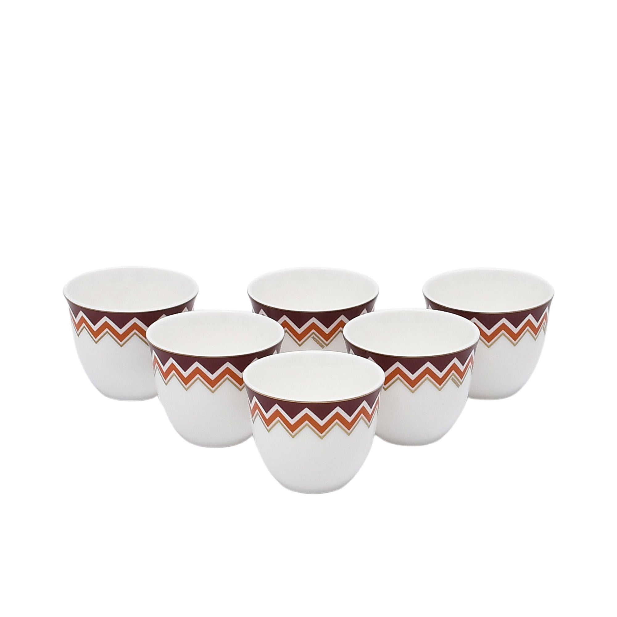 Missoni Home Ceramic Luxury Box of Arabic Gahwa Cups Set of 6 pcs | Gawa Cup | Gawa Set | Home and Furniture Home | Home and Furniture Home Drinkware | Home and Furniture Home Table Top Missoni Home Ceramic Luxury Box of Arabic Gahwa Cups Set of 6 pcs | Gawa Cup | Gawa Set | Home and Furniture Home | Home and Furniture Home Drinkware | Home and Furniture Home Table Top