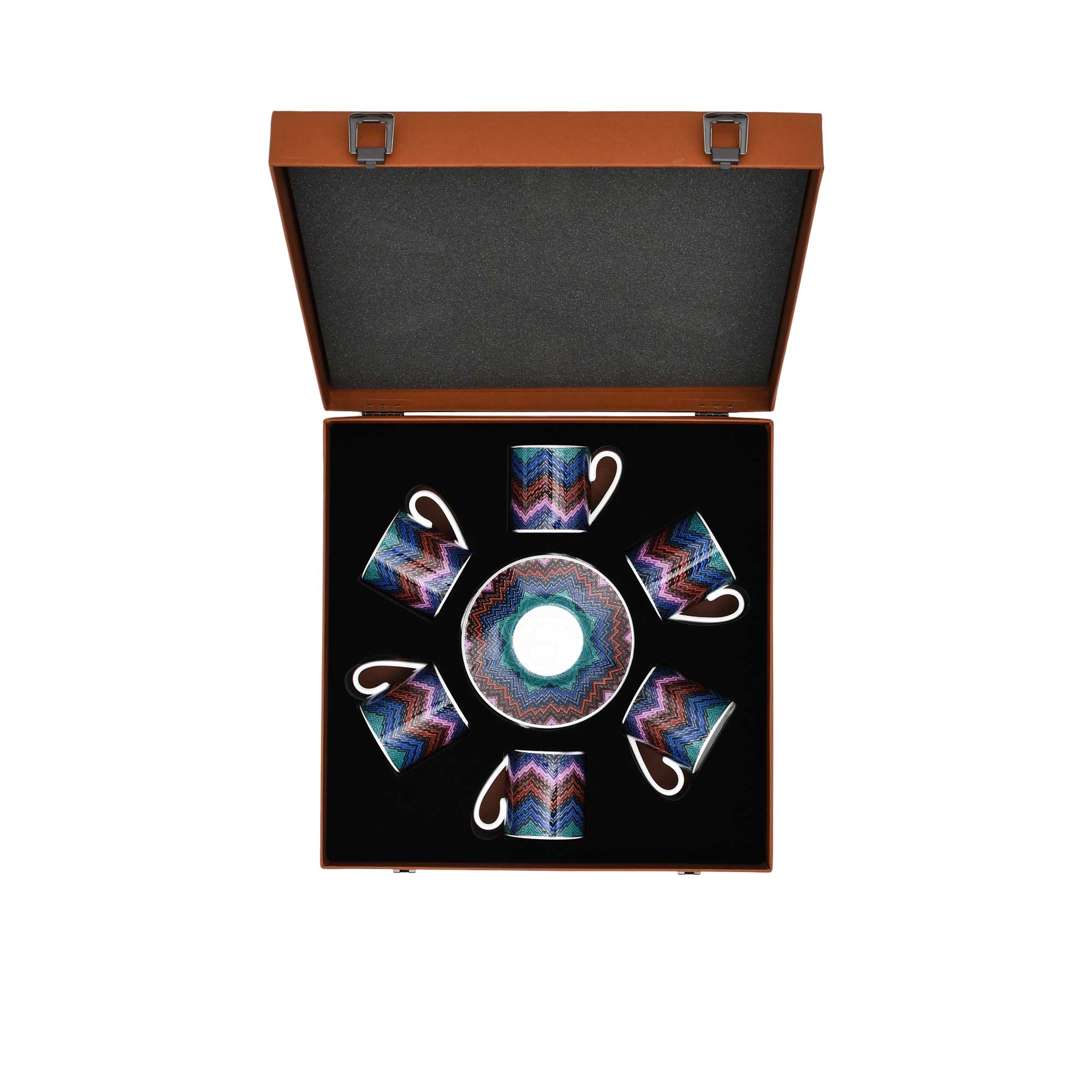Missoni Home Ceramic Luxury Box of Saucers & Coffee Cups Set of 6 Pcs | Coffee Cup & Saucer | Coffee Cup & Saucer Set | Cups & Saucer Set | Home and Furniture Home | Home and Furniture Home Drinkware | Home and Furniture Home Table Top Missoni Home Ceramic Luxury Box of Saucers & Coffee Cups Set of 6 Pcs | Coffee Cup & Saucer | Coffee Cup & Saucer Set | Cups & Saucer Set | Home and Furniture Home | Home and Furniture Home Drinkware | Home and Furniture Home Table Top