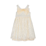 Mimisol Kids Girl's Cream Dress