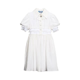 Mimisol Kids Girl's Cream Dress