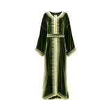 Mijade Fashion Women's Olive Green Jalabia