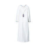 Mijade Fashion Women's White Jalabiya