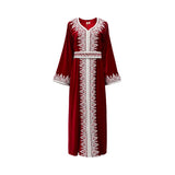 Mijade Fashion Women's Red Kaftan