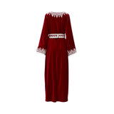 Mijade Fashion Women's Red Kaftan