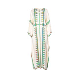 Mijade Fashion Women's White Basic Jalabiya