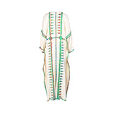 Mijade Fashion Women's White Basic Jalabiya