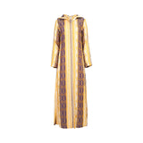 Mijade Fashion Women's Yellow Jalabiya