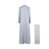 Mijade Fashion Women's Light Grey Abaya