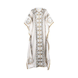 Mijade Fashion Women's White Jalabiya