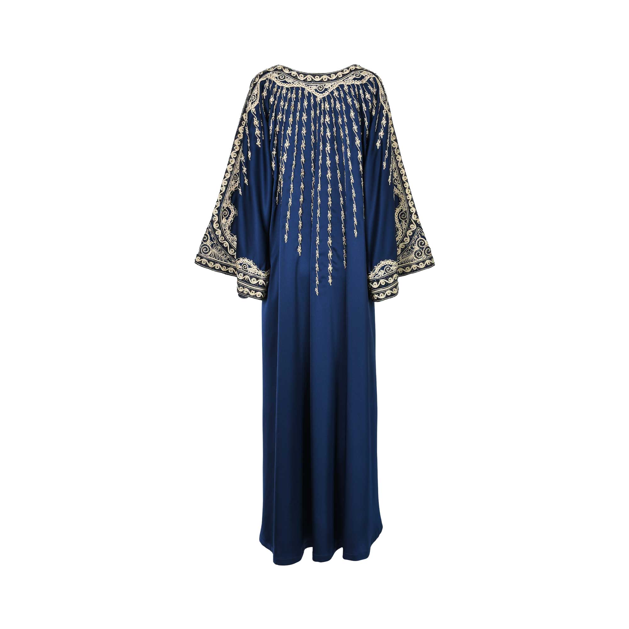 Mijade Women's Blue -Gold Farasha Jalabiya | Jalabiya | Kaftans & Abayas | Women | Women All Clothing | Women All Clothing Dresses | Women Dresses | Womens Mijade Women's Blue -Gold Farasha Jalabiya | Jalabiya | Kaftans & Abayas | Women | Women All Clothing | Women All Clothing Dresses | Women Dresses | Womens