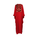 Mijade Fashion Women's Red Jalabiya
