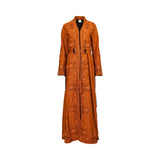 Mijade Fashion Women's Orange Kaftan