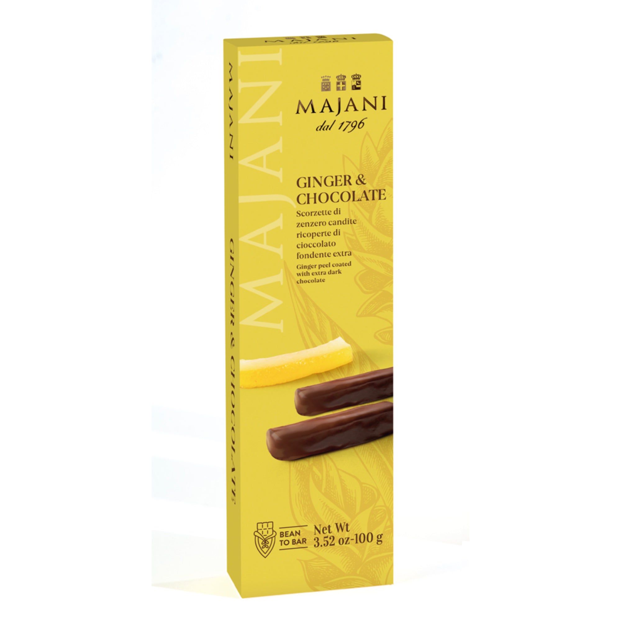 Majani Ginger & Chocolate 100g | Chocolates | Chocolates & Biscuits | Gourmet Majani Ginger & Chocolate 100g | Chocolates | Chocolates & Biscuits | Gourmet