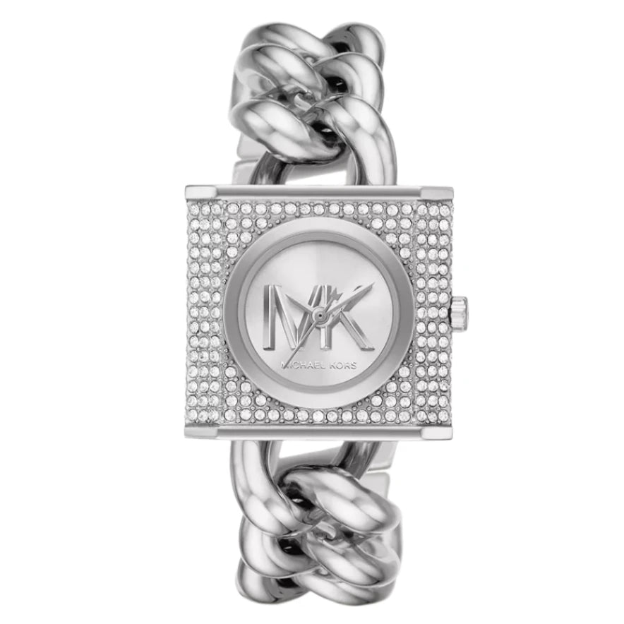 Michael Kors MK Chain Lock Ladies Three-Hand Stainless Steel Watch | Fashion Watches | GCC | Watch | Watches | Women | Womens | Womens Watches Michael Kors MK Chain Lock Ladies Three-Hand Stainless Steel Watch | Fashion Watches | GCC | Watch | Watches | Women | Womens | Womens Watches