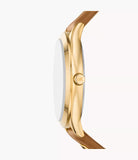 Michael Kors Slim Runway Ladies Brown Leather Watch