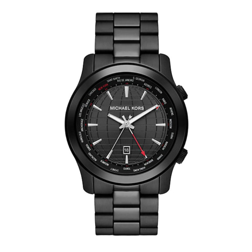 Michael Kors Oversized Runway Gents Black-Tone Watch | Fashion Watches | FYFL | GCC | Men | Mens | Mens Watches | Watch | Watches Michael Kors Oversized Runway Gents Black-Tone Watch | Fashion Watches | FYFL | GCC | Men | Mens | Mens Watches | Watch | Watches