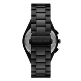Michael Kors Lennox Chronograph Gents Black Stainless Steel Watch