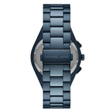 Michael Kors Lennox Chronograph Gents Blue Stainless Steel Watch