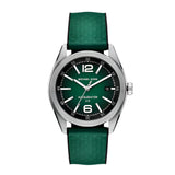 Michael Kors Accelerator 2.0 Gents Three-Hand Date Green Nylon and Silicone Watch
