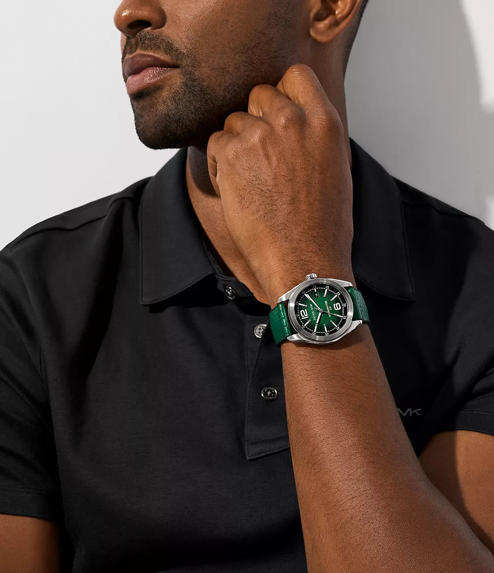 Michael Kors Accelerator 2.0 Gents Three-Hand Date Green Nylon and Silicone Watch | Fashion Watches | Men | Mens | Mens Watches | new-season-2025 | Watch | Watches Michael Kors Accelerator 2.0 Gents Three-Hand Date Green Nylon and Silicone Watch | Fashion Watches | Men | Mens | Mens Watches | new-season-2025 | Watch | Watches