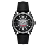Michael Kors Accelerator 2.0 Gents Three-Hand Date Black Nylon and Silicone Watch