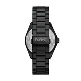 Michael Kors Maritime Gents Three-Hand Black Stainless Steel Watch