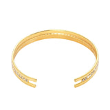 Michella Women's  Handmade Gold Plated Bracelet