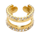 Michella Women's Handmade Gold Plated Ring