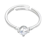 Michella Women's Handmade Silver Plated Ring