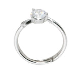 Michella Women's Silver Plated Ring