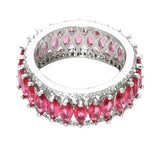 Michella Women's Silver Plated Ring