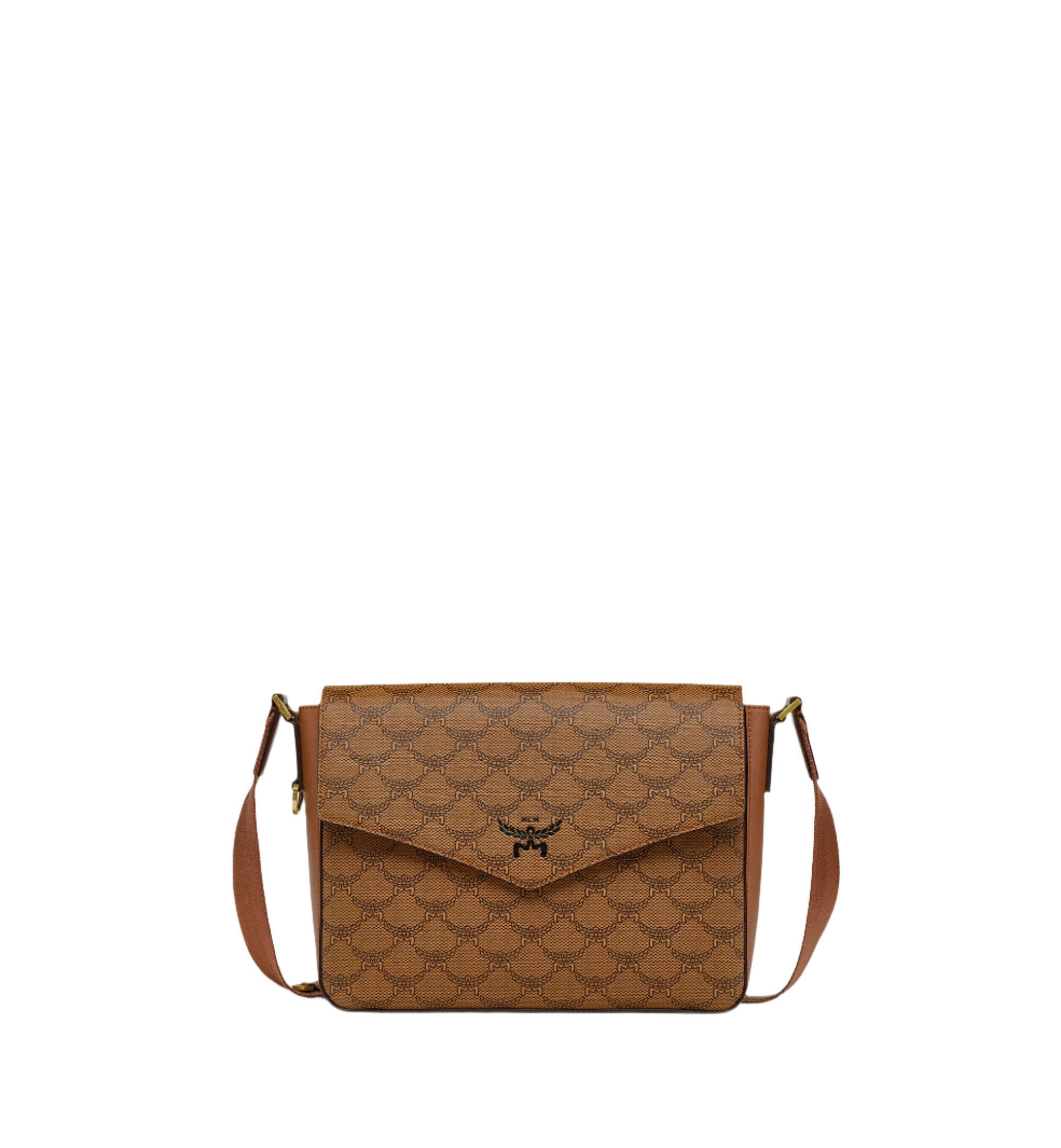 MCM Women's Lauretos Monogram Messenger Bag with Natural Nappa Leather Trim | Bag | Bags | GCC | Shoulder Bag | Winter 2024 | Women | Women All Bags | Women Cross-body Bags | Womens MCM Women's Lauretos Monogram Messenger Bag with Natural Nappa Leather Trim | Bag | Bags | GCC | Shoulder Bag | Winter 2024 | Women | Women All Bags | Women Cross-body Bags | Womens