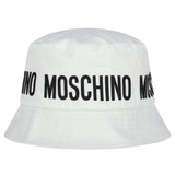 Moschino Kids Boy's White Hat