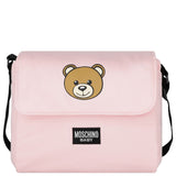 Moschino Kids New Born Changing Bag with Teddy Bear Logo